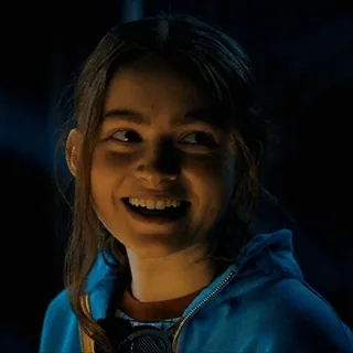 😂 Max Mayfield Stranger Things Adolescente, Sorriso, Ragazza, Allegra, Felice telegram sticker