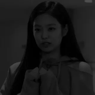 ▪️ Jennie Kim เคป็อป, เจนนี่, Blackpink, นักร้อง, ไอดอล, ภาพเหมือน, ผู้หญิง telegram sticker