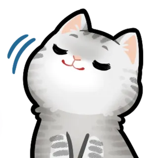 🙂‍↕️ cat telegram sticker