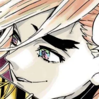 💖 Doma Demon Slayer anime, demon, Doma, Demon Slayer telegram sticker