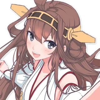 😊 anime, character, girl, cartoon, smile telegram sticker