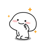 ✨ cute, character, animated, sticker, cartoon telegram sticker