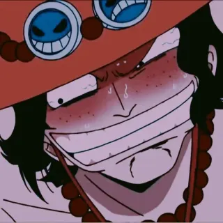 🔥 Ace One Piece Anime, Personaggio, Pirata, One Piece, Ace telegram sticker