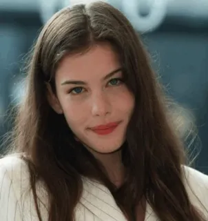 🍒 liv tyler, atriz, mulher, retrato, celebridade telegram sticker