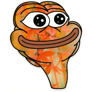 😍 Pepe the Frog Pepe de Kikker, Meme, Internetmeme, Kikker telegram sticker