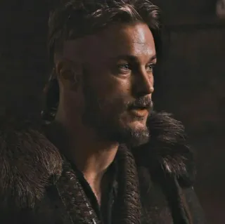 ⚔ Ragnar Lothbrok Vikings Рагнар, Викинги, Историческая драма, Скандинавский, Воин, Трэвис Фиммел, Персонаж whatsapp sticker