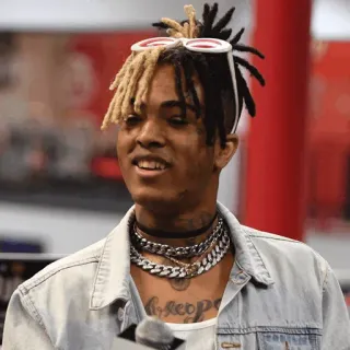 🖤 XXXTentacion rapper, muzikant, zanger, XXXTentacion, artiest telegram sticker