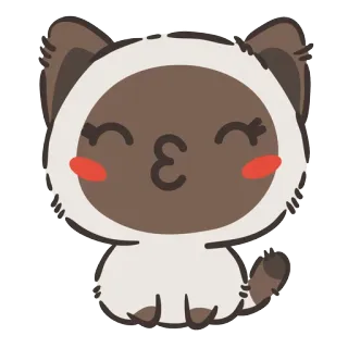 🐱 cat, cute, animal, kitten, sticker, cartoon telegram sticker