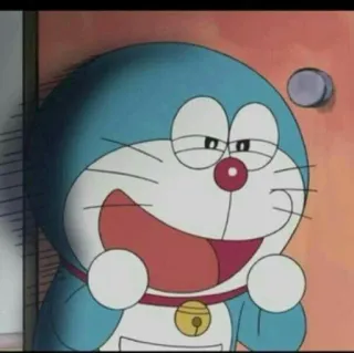 😏 Doraemon 哆啦A梦, 卡通, 动漫, 机器猫 telegram sticker