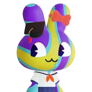 🐰 coelho, coelhinho, mascote, personagem, animal, desenho animado telegram sticker