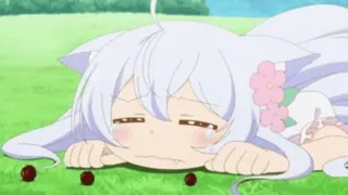 🌟 Anime, Fofo, Chorando, Deitada, Garota, Lágrimas telegram sticker