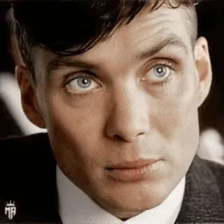 🚬 Thomas Shelby Peaky Blinders 浴血黑帮, 汤米·谢尔比, 基里安·墨菲, 电视剧, 黑帮, 男人 whatsapp sticker