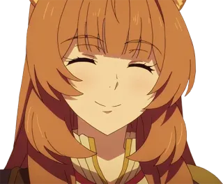 ☺️ Raphtalia The Rising of the Shield Hero Anime, Raphtalia, Shield Hero, sorriso, carina, tanuki telegram sticker