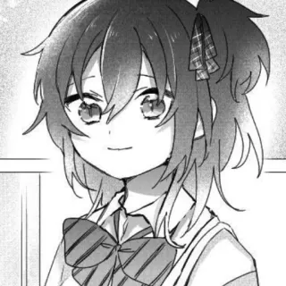 😊 Anime, Manga, Uczennica, Słodkie, Dziewczyna whatsapp sticker