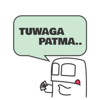 ✌ TUWAGA
PATMA.. 만화, 말풍선, 캐릭터, 타갈로그어 telegram sticker