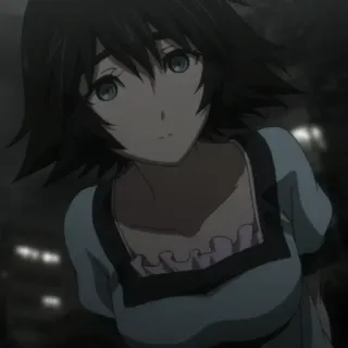 ⏱ Mayuri Shiina Steins;Gate Anime, Garota, Personagem, Mayuri Shiina whatsapp sticker