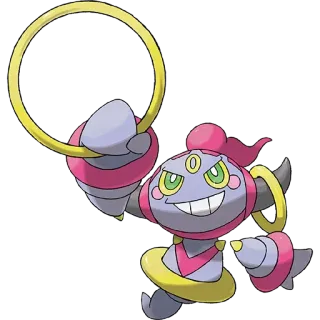 🕳 Hoopa Pokemon hoopa, pokemon, monster, ring, purple telegram sticker