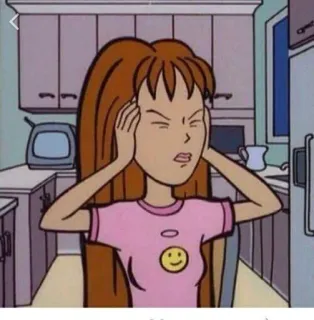 🌟 Daria Morgendorffer Daria cartoon, Daria, MTV, 90s, character, animated telegram sticker