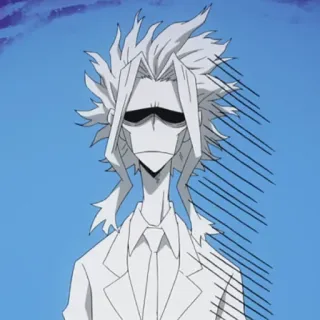 🎭 All Might My Hero Academia Аниме, Моя геройская академия, Всемогущий, Персонаж, Смешной whatsapp sticker