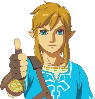 The Legend of Zelda: Breath of the Wild :: @line_stickers telegram stickers