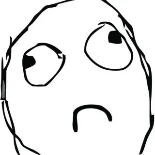 👍 Yao Ming Face Rage Comics telegram sticker