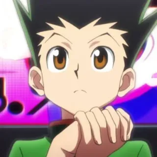 🇯🇵 Gon Freecss Hunter x Hunter anime, manga, Gon, Hunter x Hunter, character telegram sticker