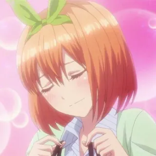 👒 Anime, Garota, Fofa, Retrato, Ilustração telegram sticker