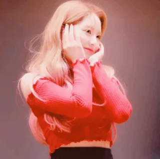 ⛅️ เกาหลี, ผู้หญิง, คน, คนดัง, k-pop telegram sticker