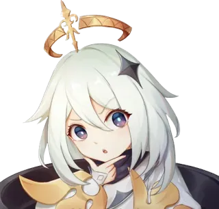 🤔 Paimon Genshin Impact paimon, genshin impact, animé, personnage de jeu vidéo whatsapp sticker
