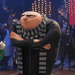 ✨️ Gru Despicable Me Gru, Ich Einfach Unverbesserlich, Cartoon, Film, animiert, Figur telegram sticker