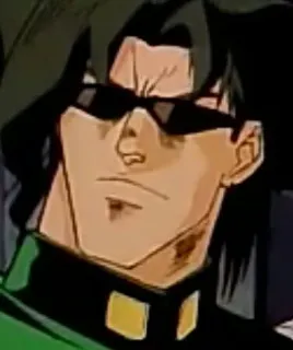 😎 Kakyoin Noriaki JoJo's Bizarre Adventure Anime, Kakyoin, Jojo, JoJo's Bizarre Adventure, Fajne, Okulary przeciwsłoneczne telegram sticker