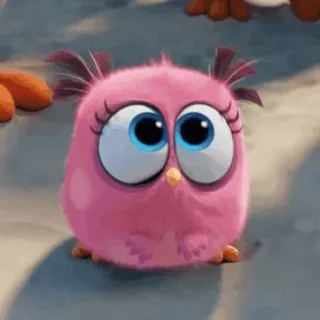 🥺 Stella Angry Birds птица, мультфильм, персонаж, розовый, стелла, angry birds telegram sticker