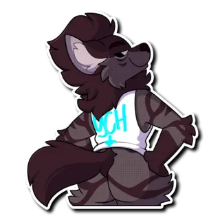 🍑 YCH telegram sticker