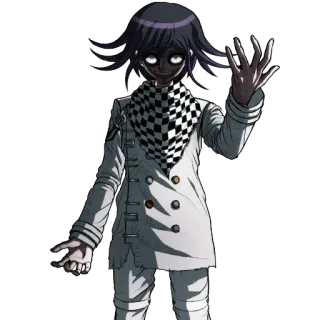 🙂 Kokichi Oma Danganronpa V3: Killing Harmony Аниме, Danganronpa, Кокичи Ома, Злодей, Злой, Жуткий telegram sticker