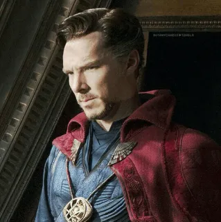 🤨 Doctor Strange doctor strange, marvel, supereroe, stregone supremo, magia telegram sticker