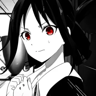 🖤 Kaguya Shinomiya Kaguya-sama: Love Is War Anime, Kaguya-sama, Love is War, Manga, Kawaii telegram sticker