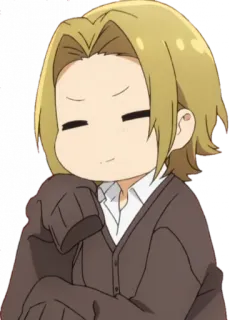 🧐 Anime, Mangá, Sorriso, Feliz telegram sticker