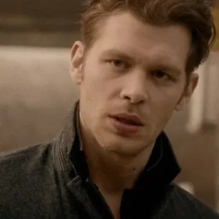✔️ Klaus Mikaelson The Vampire Diaries man, portrait, television, vampire, actor telegram sticker