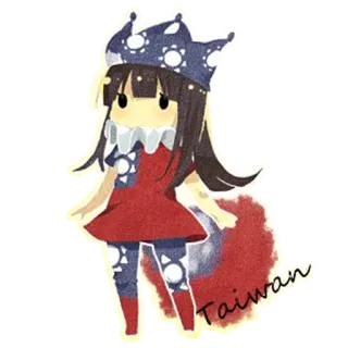 Clownpiece Flags (fuuga (perv rsity)) telegram stickers