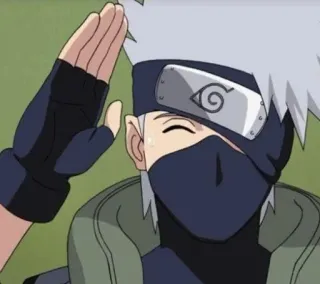 🔥 Kakashi Naruto Kakashi, Naruto, Anime, Saludo, Ninja telegram sticker