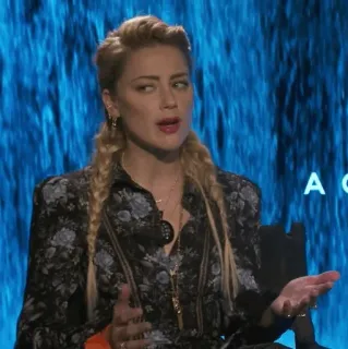🧜‍♀ Amber Heard Aquaman актриса, личность, знаменитость, фильм, кино, Аквамен, Эмбер Хёрд telegram sticker