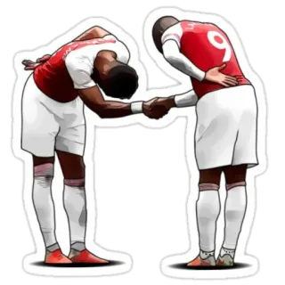 🤘 soccer, football, teamwork, collaboration, sportsmanship telegram sticker