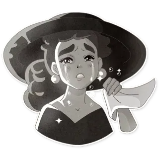 Audrey Glamour telegram stickers