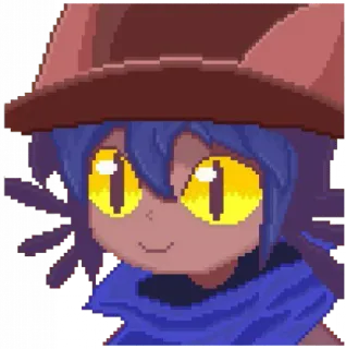 ☺️ Niko OneShot kucing, petualangan, indie, one-shot, karakter whatsapp sticker