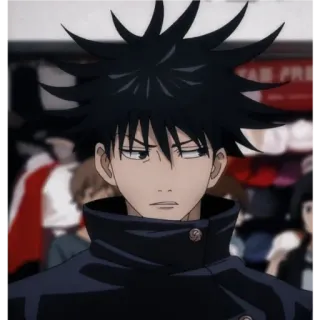 🙂 Megumi Fushiguro Jujutsu Kaisen Anime, Manga, Megumi Fushiguro, Jujutsu Kaisen, Personaje whatsapp sticker