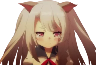 😭 anime, girl, sad, crying, tears, kawaii, cute whatsapp sticker