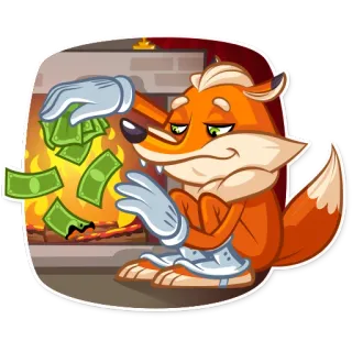 Millionaire Fox telegram stickers