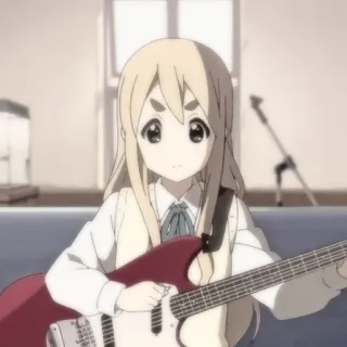 аниме k-on! @gokittygoe :: @fStikBot whatsapp stickers