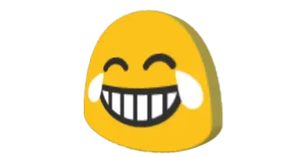 😂 emoji, laughing, happy, joy, smiley, face, emoticon telegram sticker
