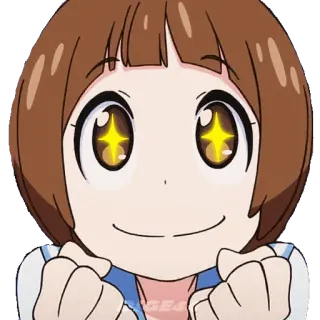 🤩 Matoi Ryuko Kill la Kill Anime, Cartoon, Charakter, Mädchen, Kill la Kill, Matoi Ryuko telegram sticker